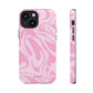 Pink abstract pattern - tough case