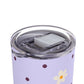 Flowers and dots purple Tumbler, 20oz