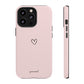 Minimalistic heart pink - tough case