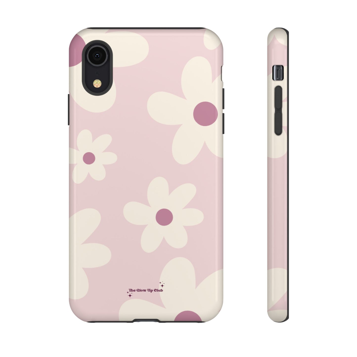 Floral pattern pink - tough case