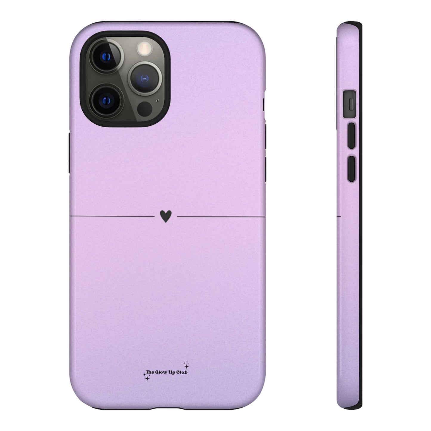 Pastel purple heart - tough case