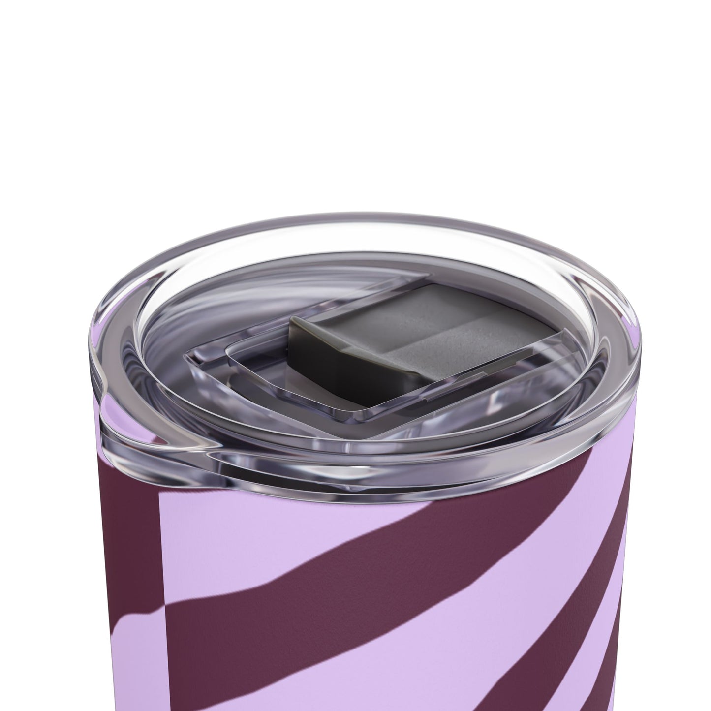 Zebra print purple Tumbler, 20oz