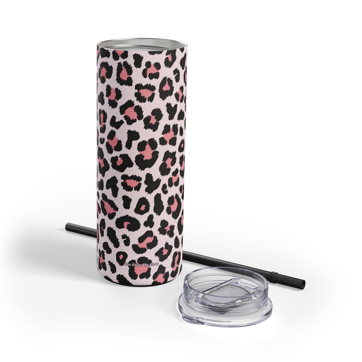 Leopard print pink Tumbler, 20oz