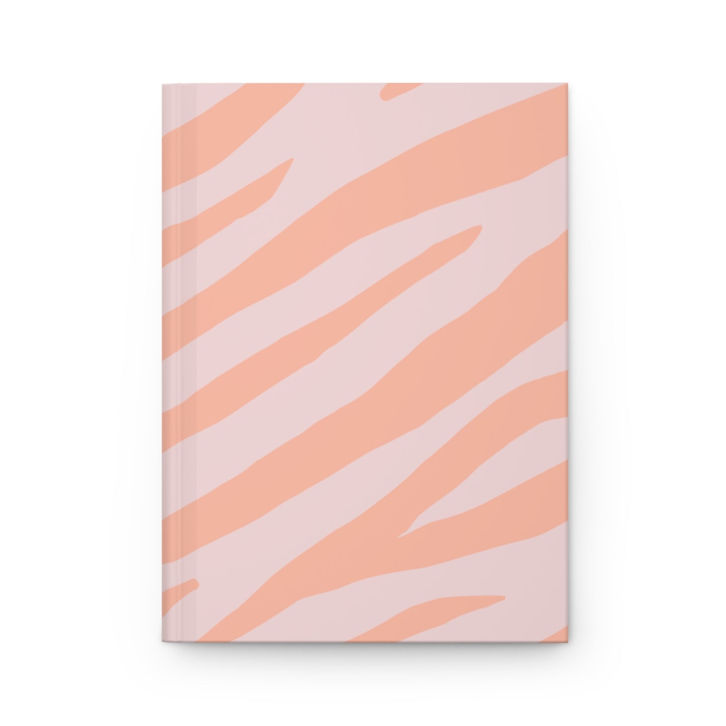 Zebra print orange Journal