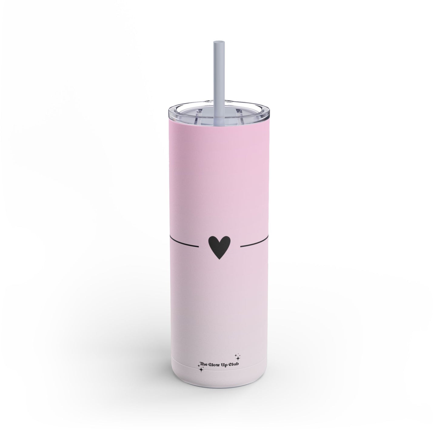 Pastel heart pink Tumbler, 20oz