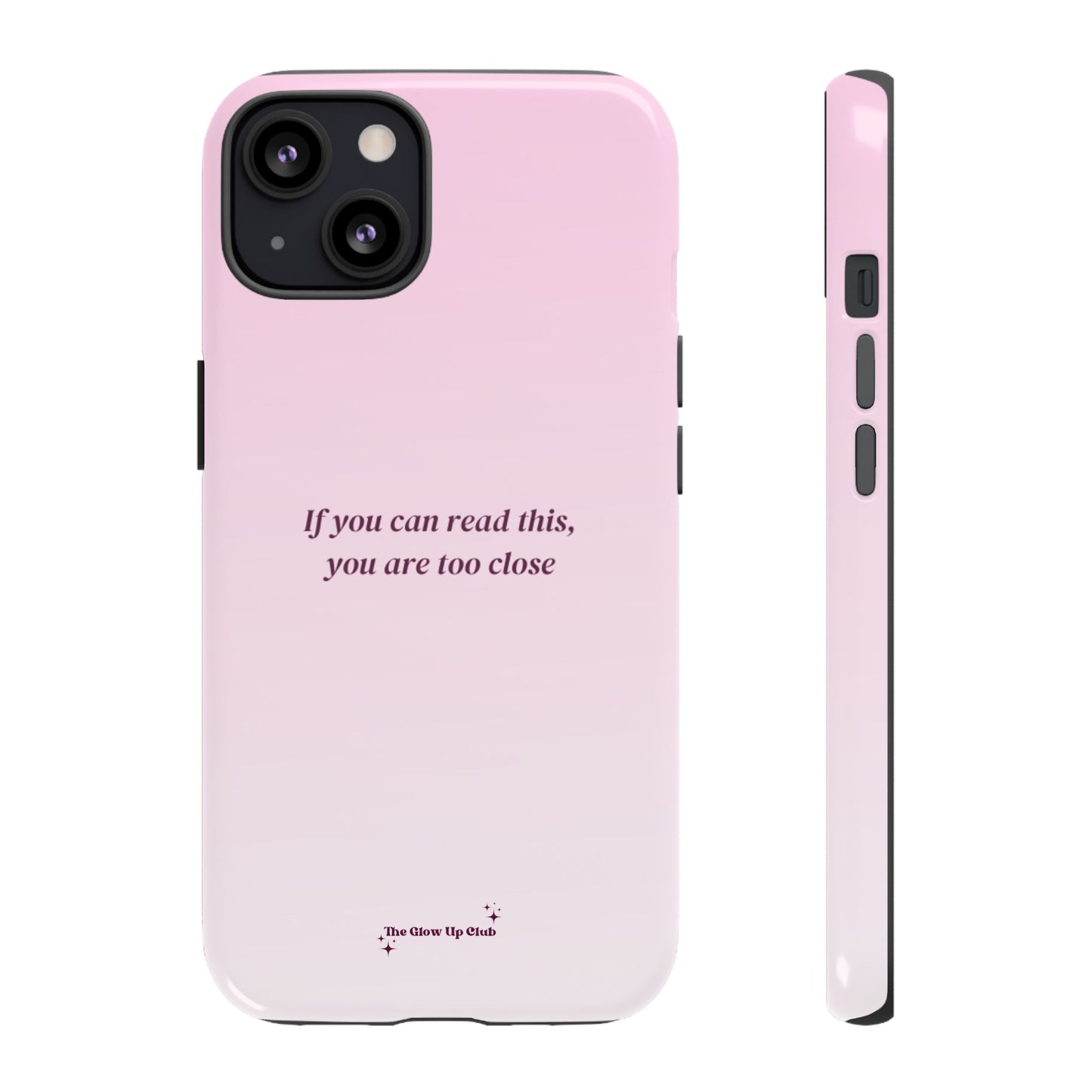 If you can read this pink - tough case