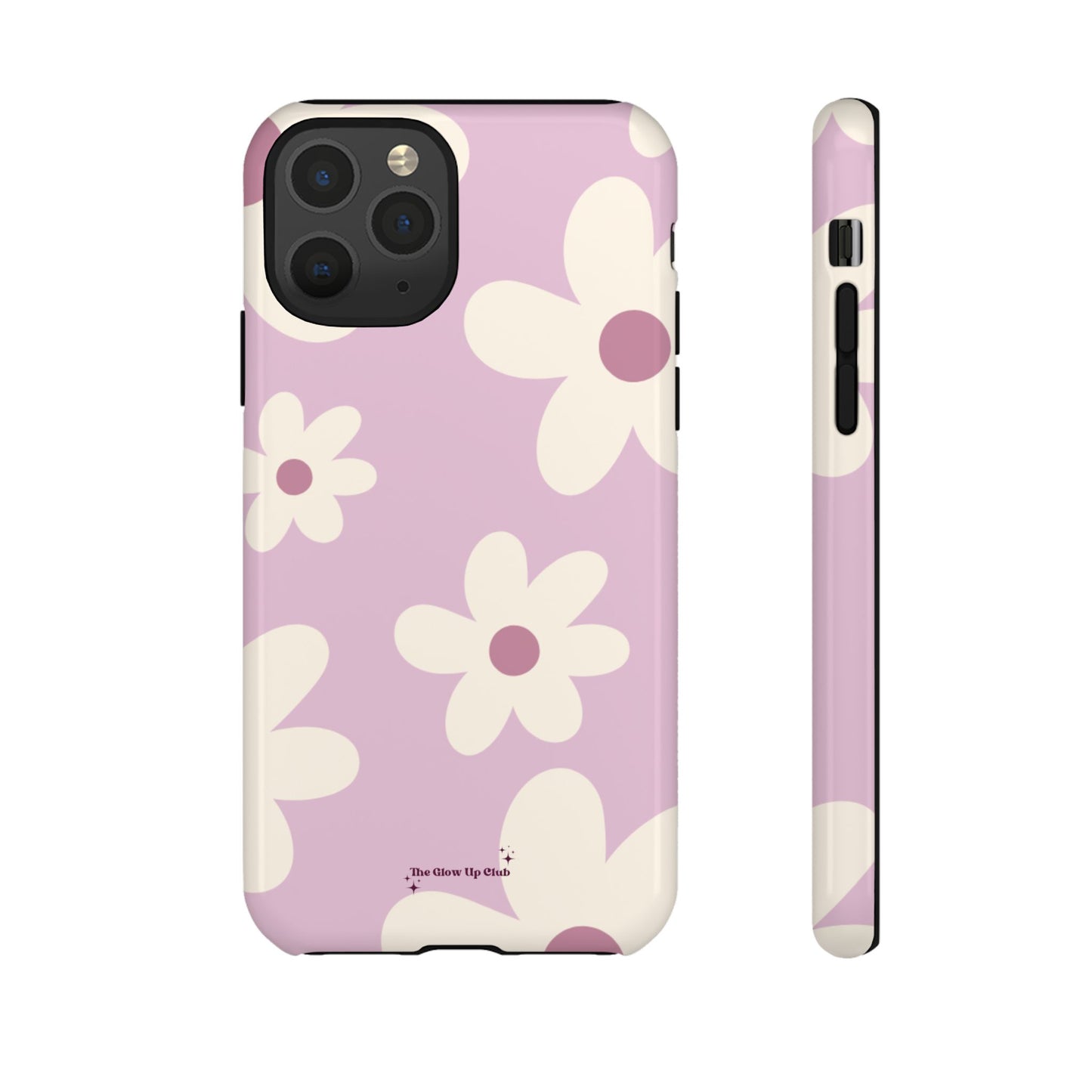 Floral pattern purple - tough case