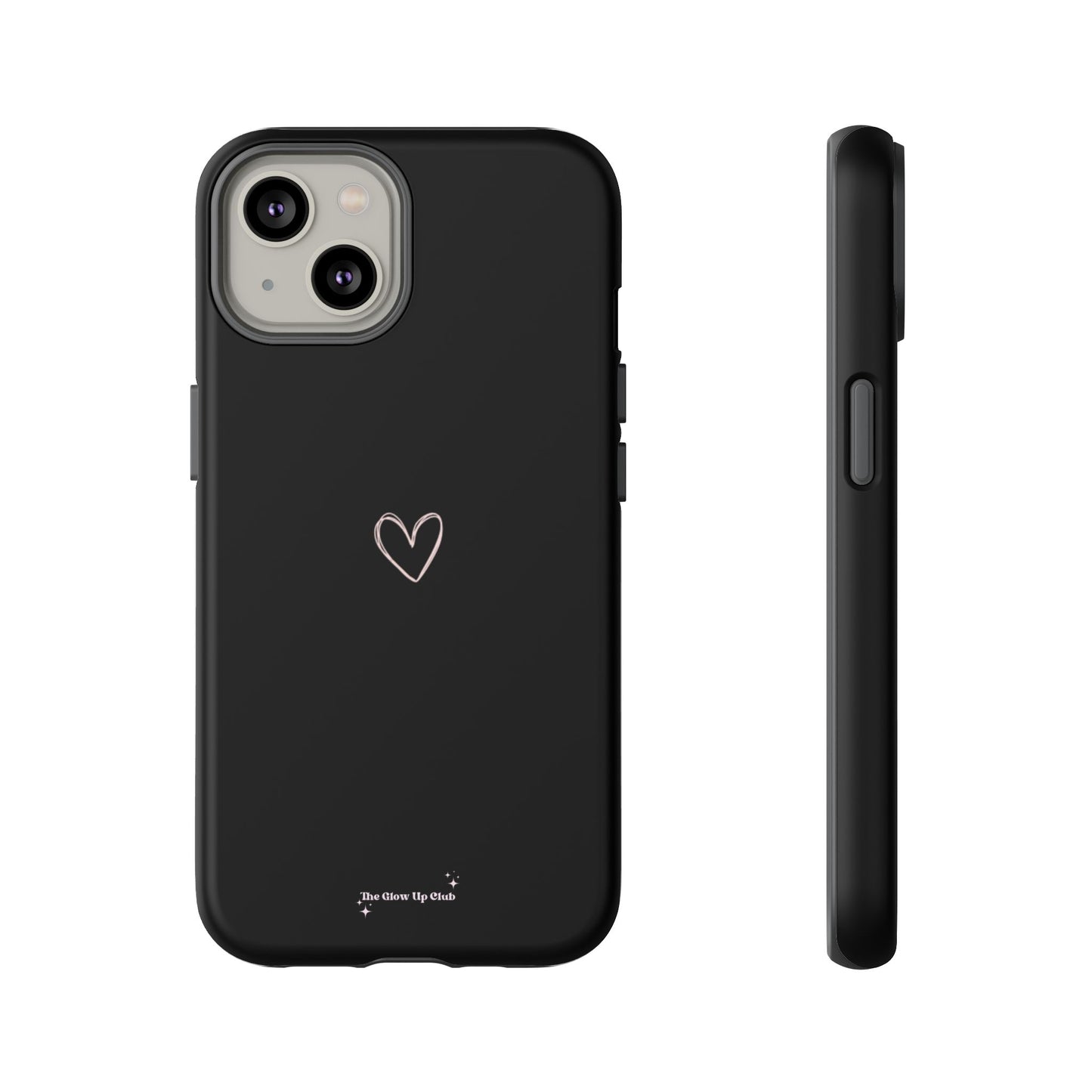 Minimalistic heart black - tough case