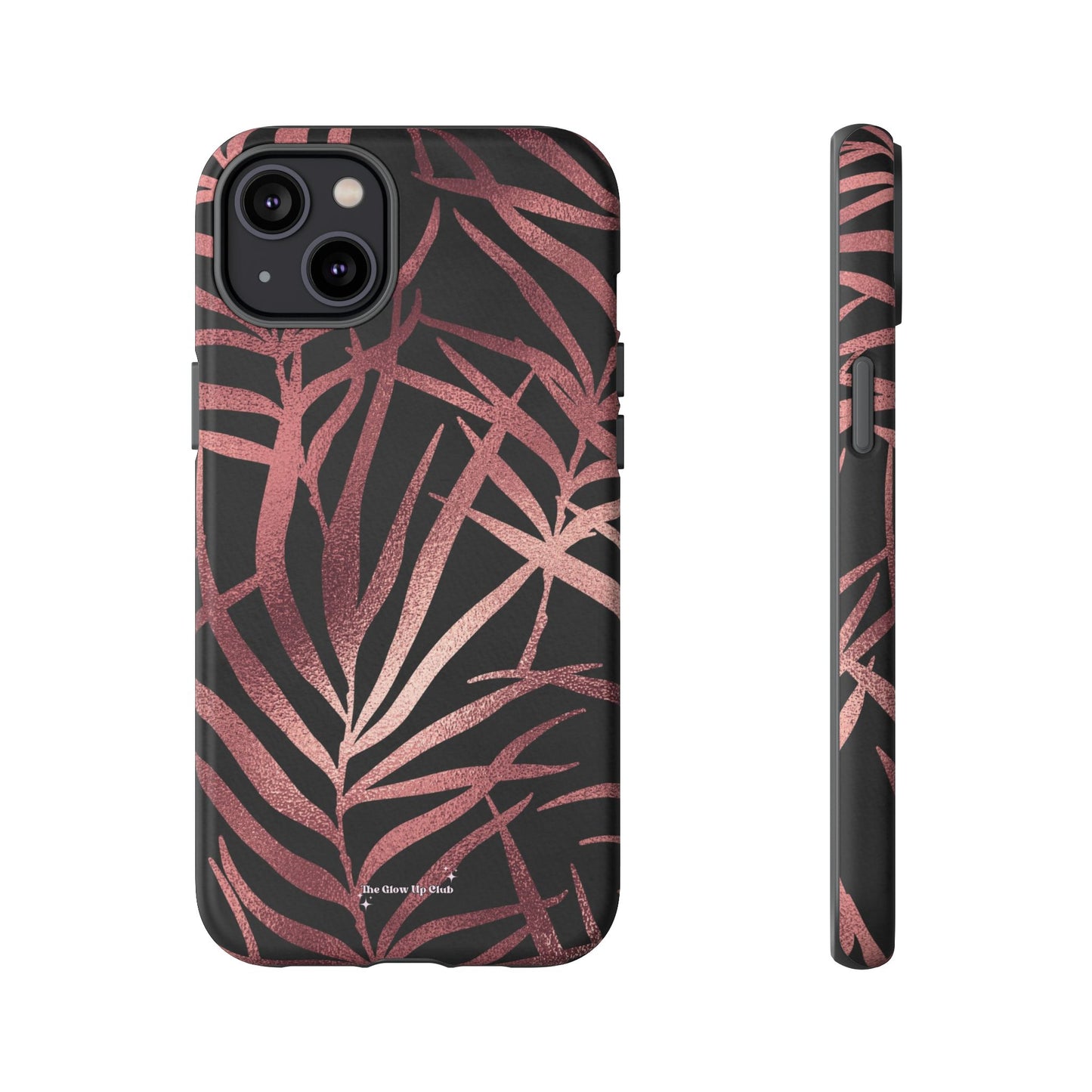 Rose gold leaves - tough case