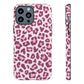 Leopard print double pink - tough case