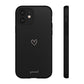 Minimalistic heart black - tough case