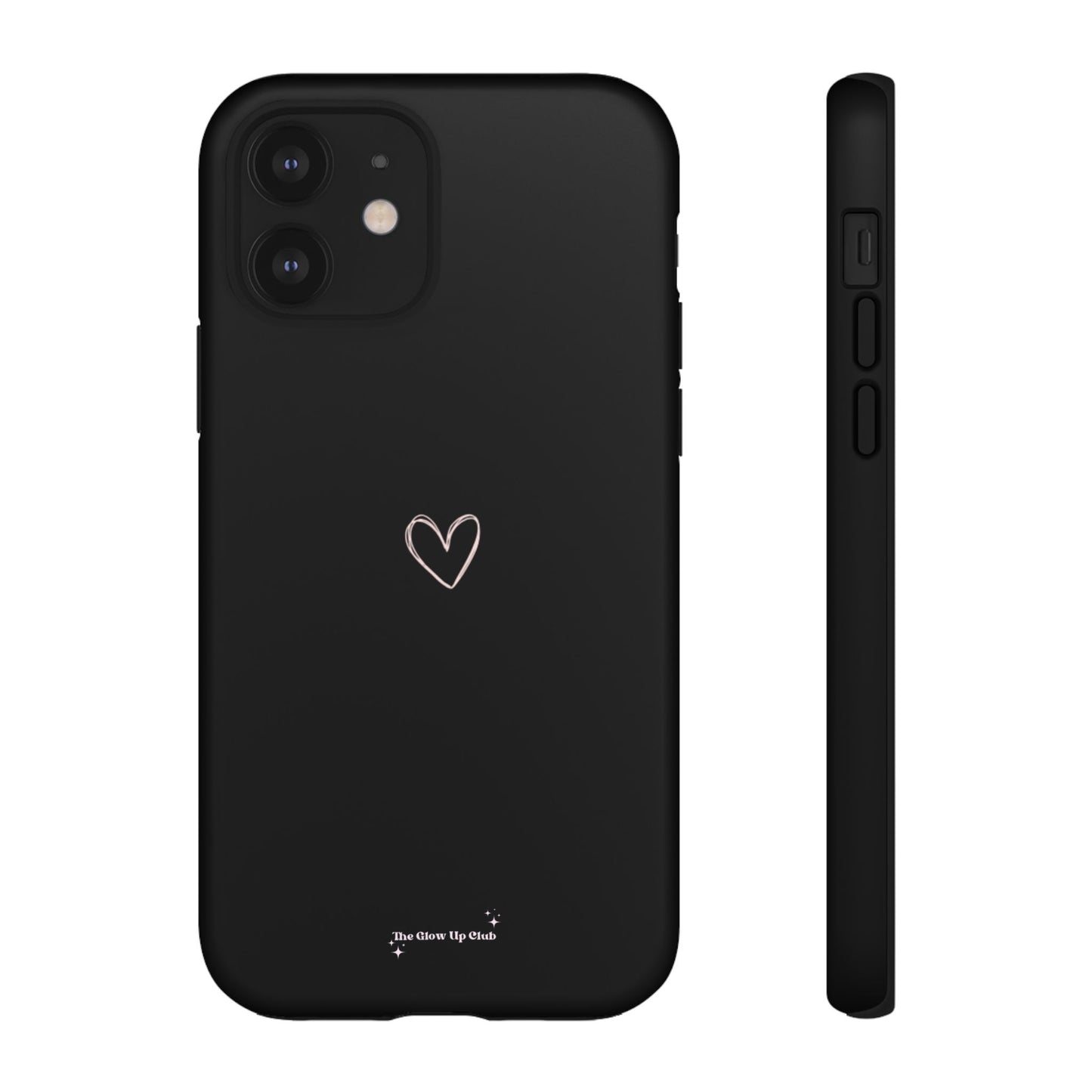 Minimalistic heart black - tough case