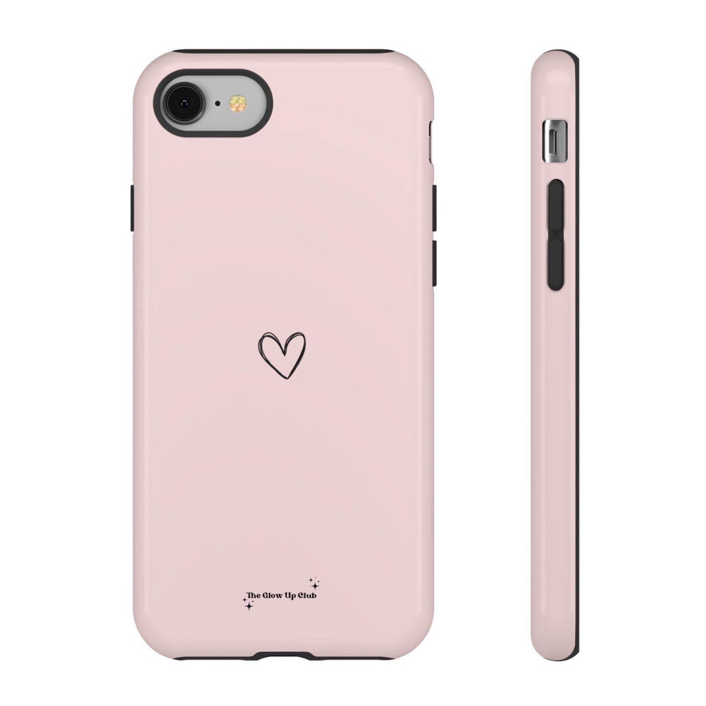 Minimalistic heart pink - tough case