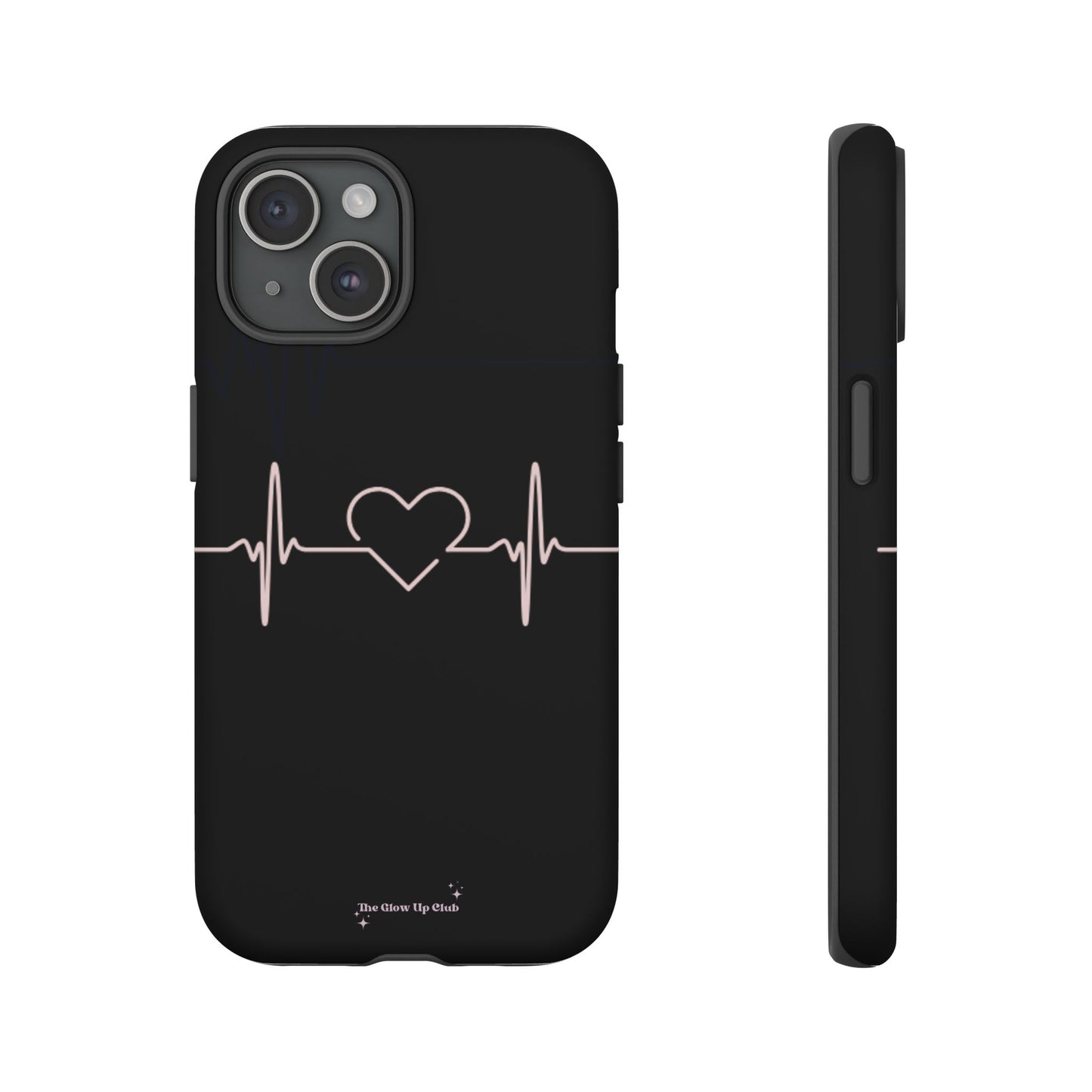 Heart line black - tough case