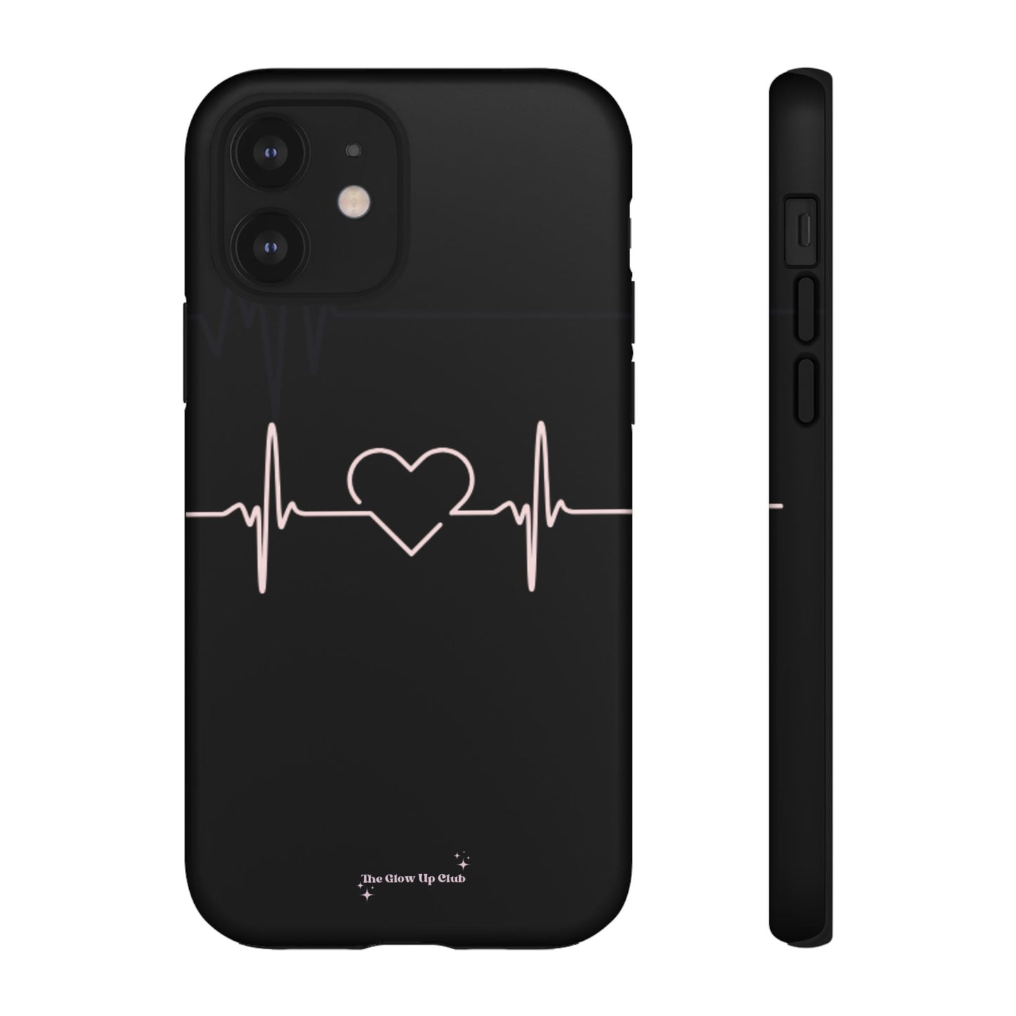 Heart line black - tough case