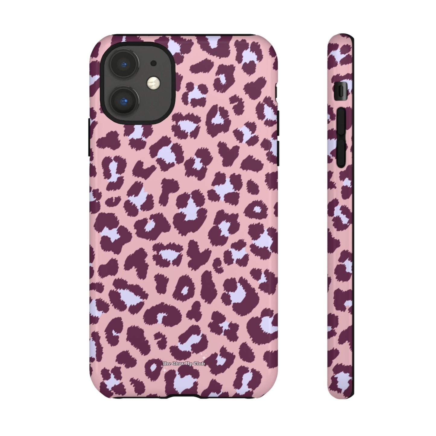 Leopard print pink purple - tough case