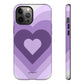 Heart layers purple - tough case