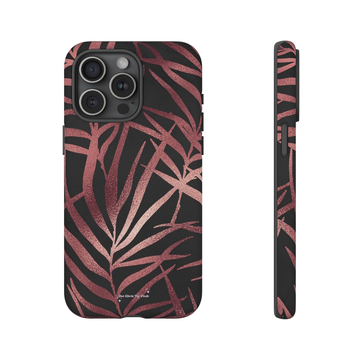 Rose gold leaves - tough case