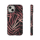 Rose gold leaves - tough case