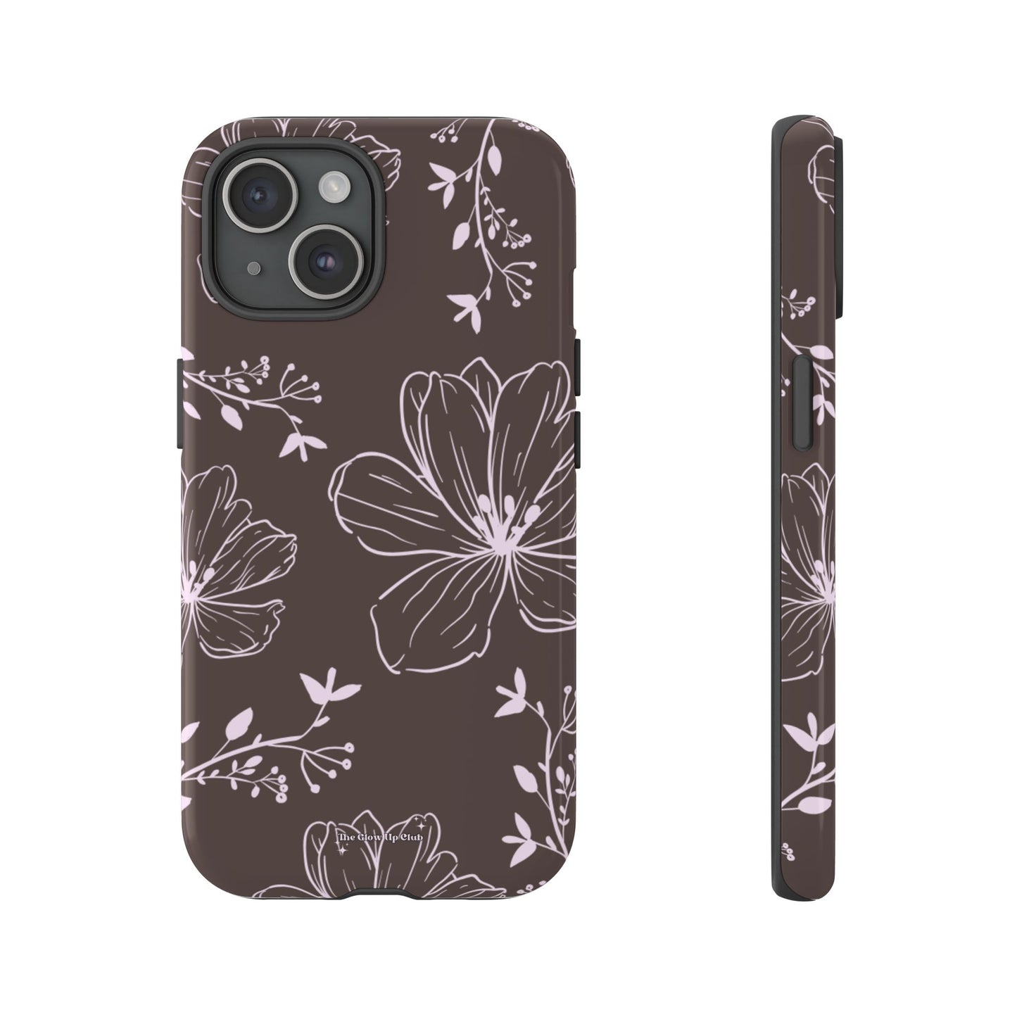 Realistic flowers grey - tough case