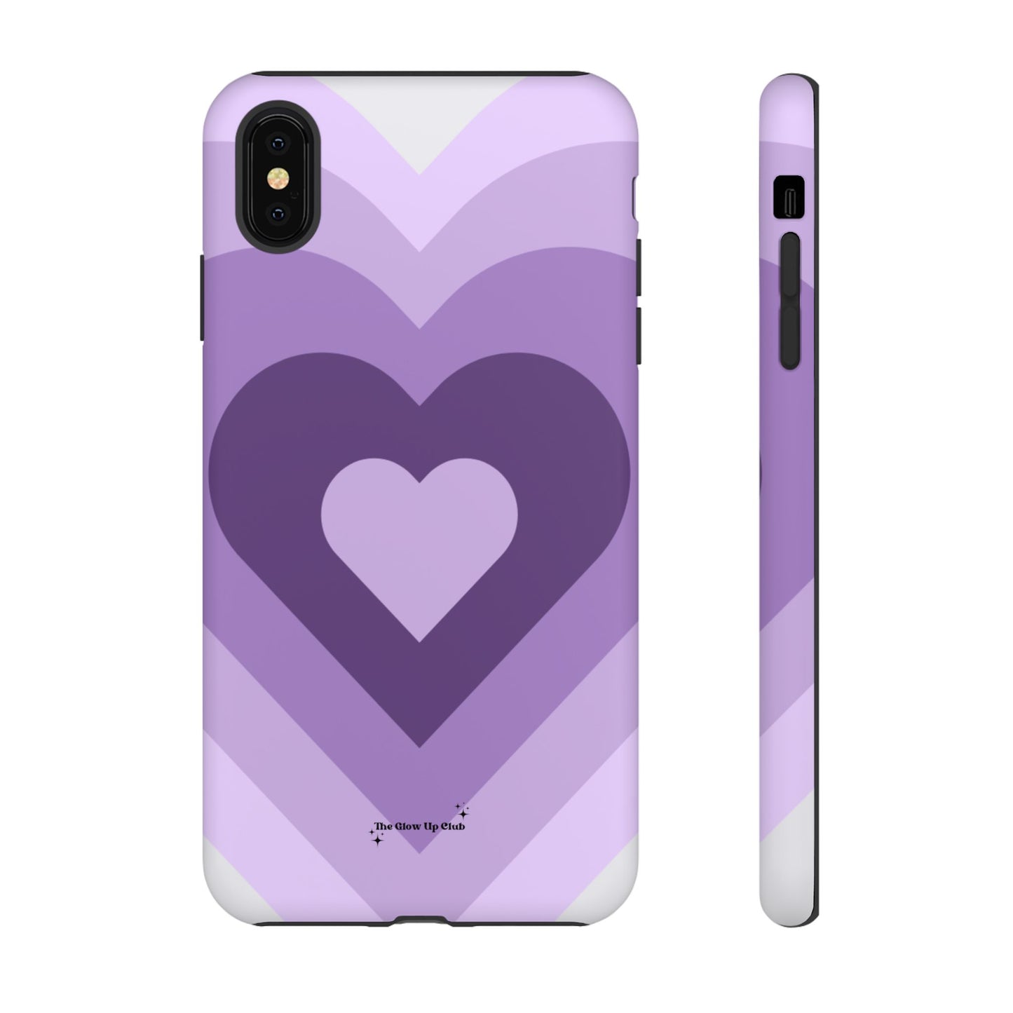 Heart layers purple - tough case