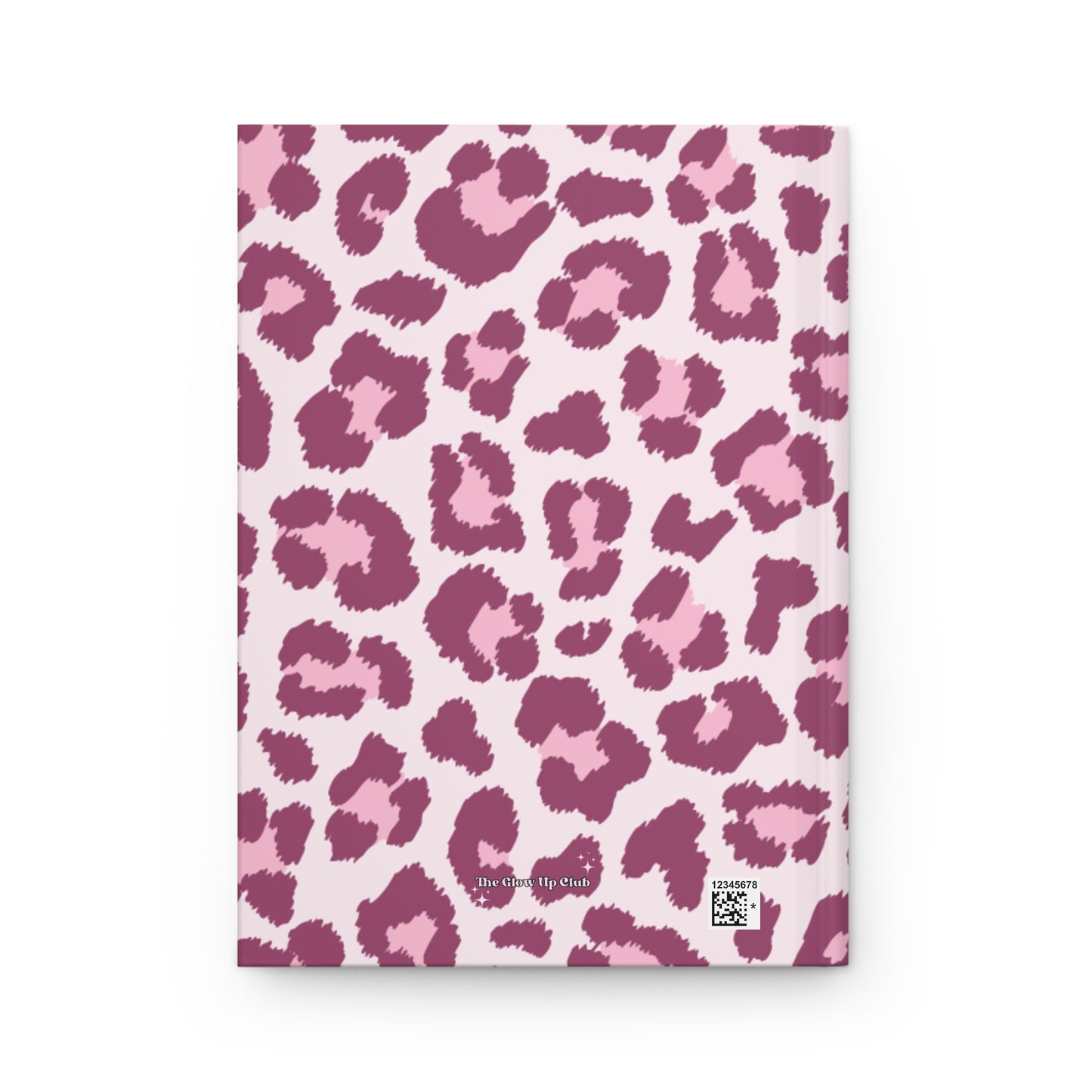 Leopard print double pink Journal