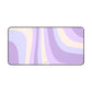 Purple waves - Desk Mat