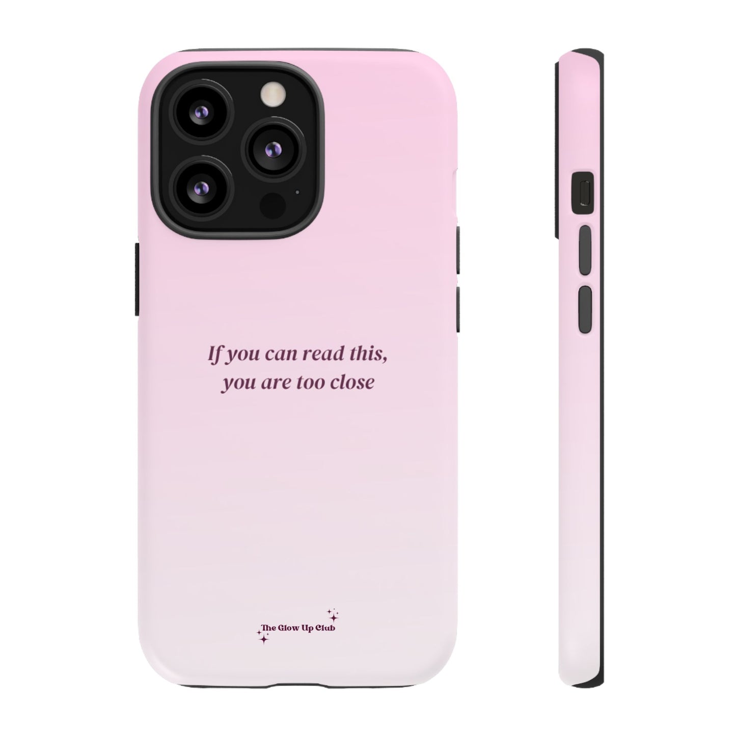 If you can read this pink - tough case