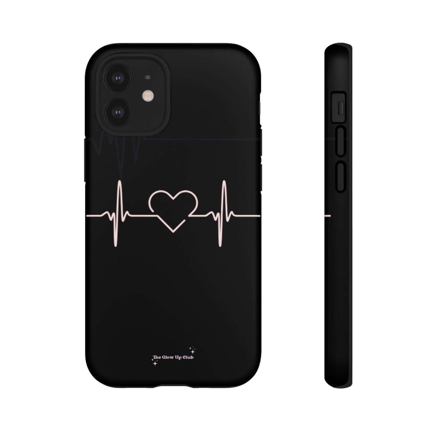 Heart line black - tough case