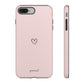 Minimalistic heart pink - tough case