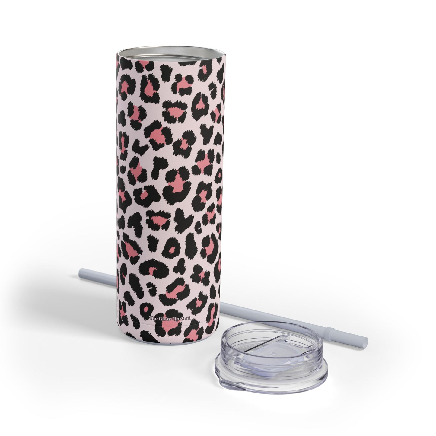 Leopard print pink Tumbler, 20oz