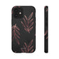 Rose gold leaves minimalistic - tough case