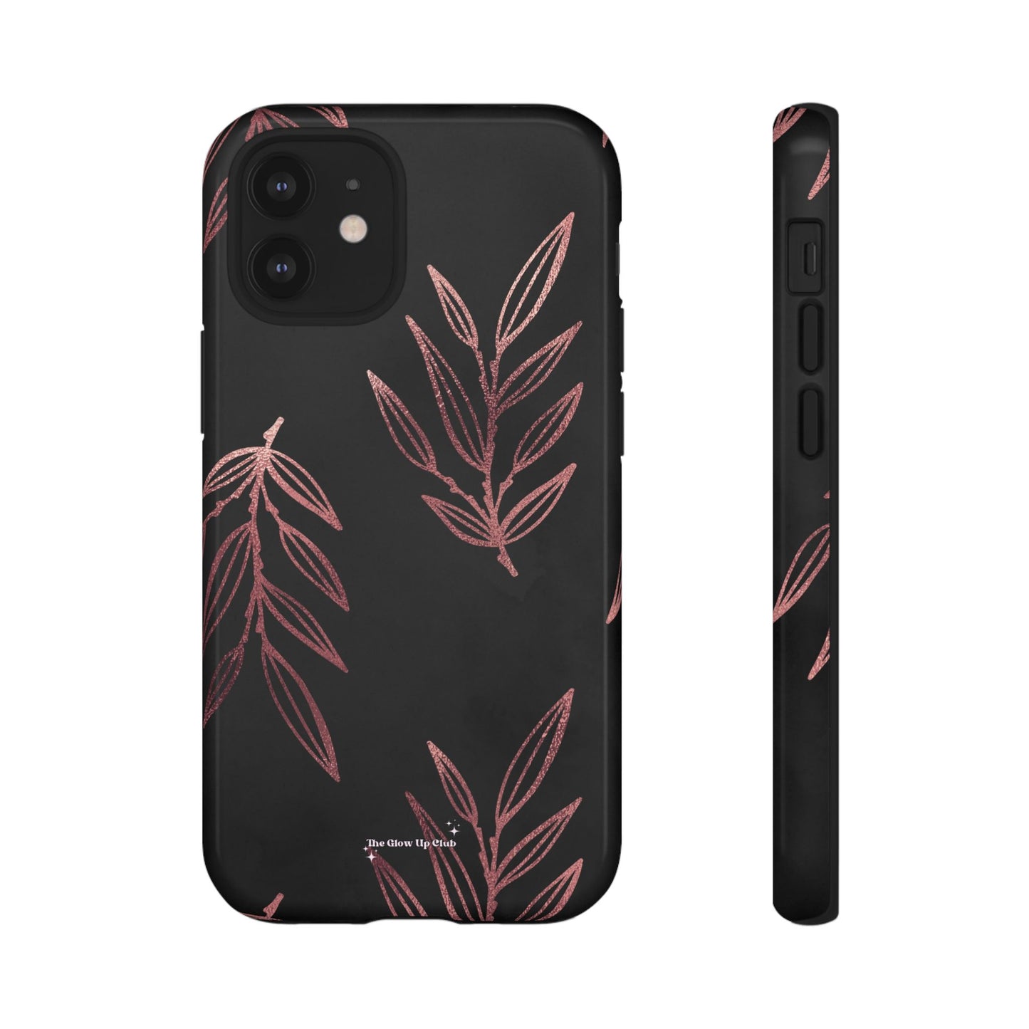 Rose gold leaves minimalistic - tough case