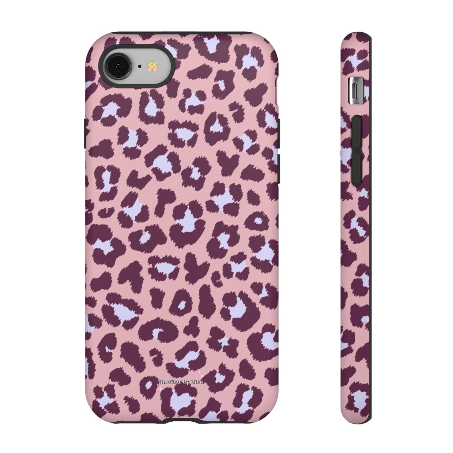 Leopard print pink purple - tough case