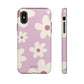 Floral pattern purple - tough case