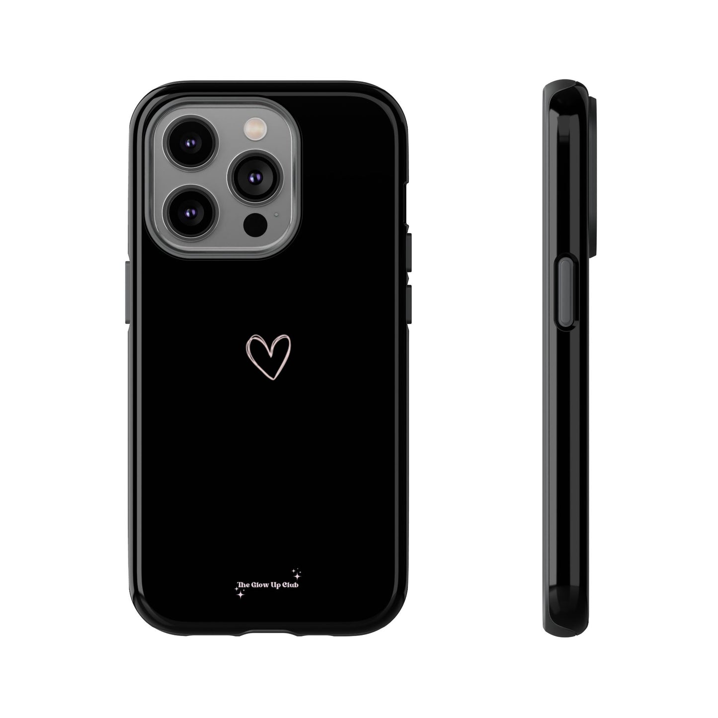 Minimalistic heart black - tough case