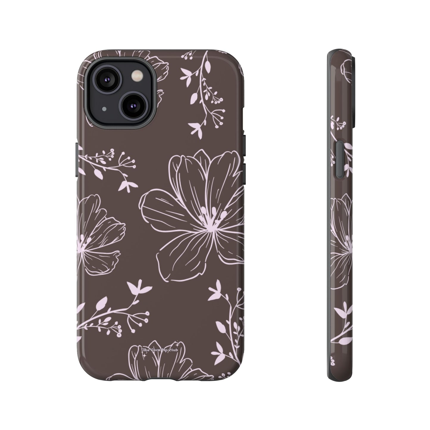 Realistic flowers grey - tough case