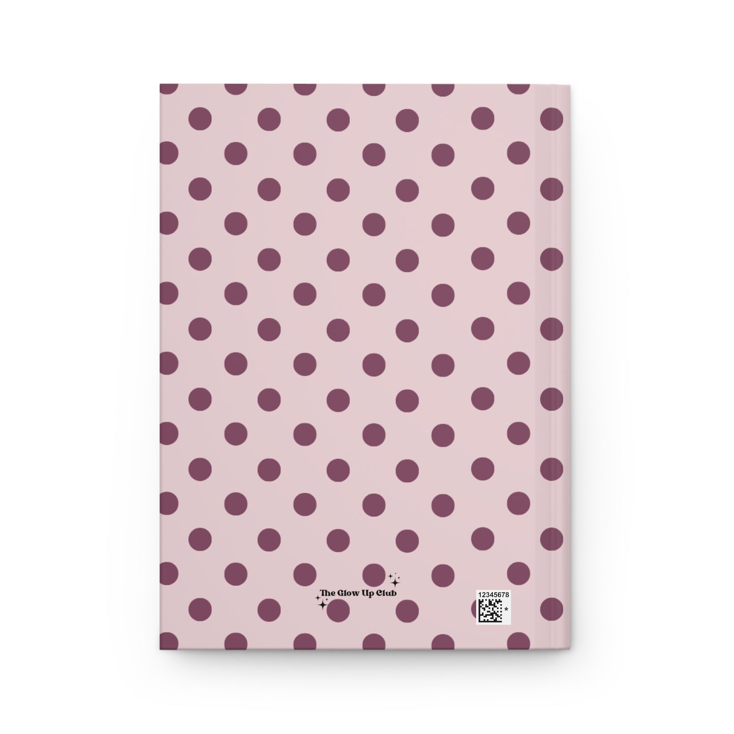 Pink purple dots Journal