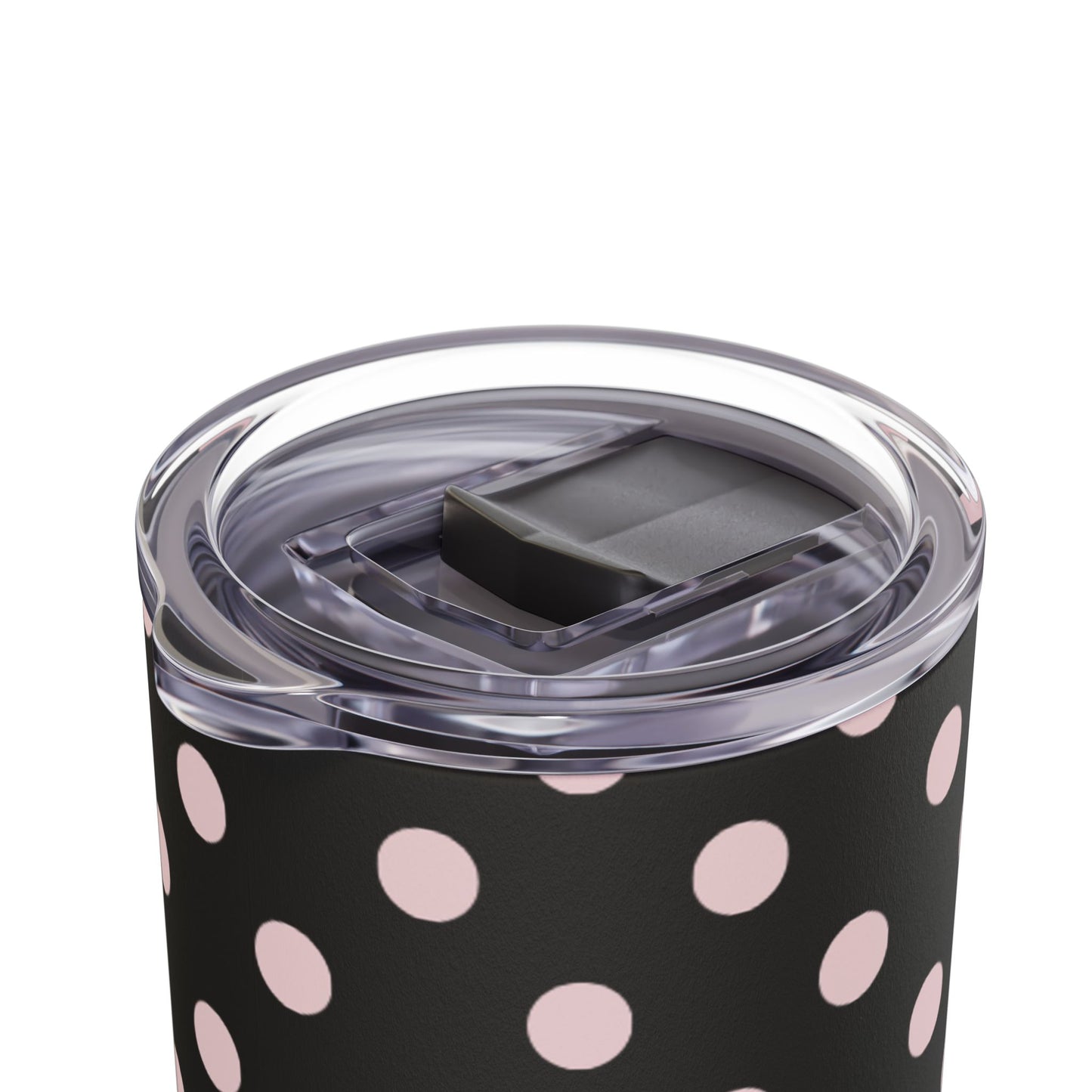 Black pink dots Tumbler, 20oz