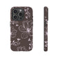 Realistic flowers grey - tough case