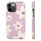 Floral pattern purple - tough case