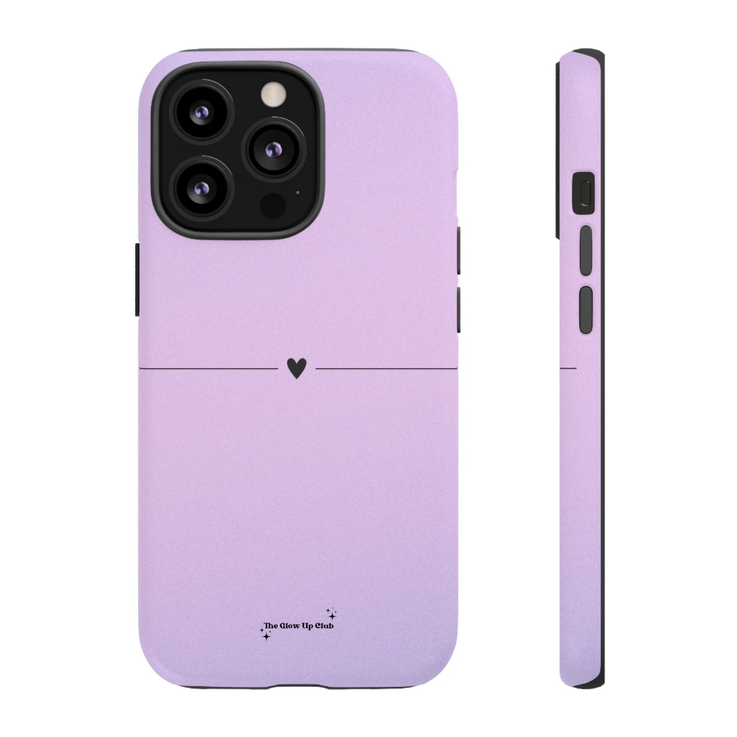 Pastel purple heart - tough case