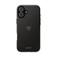 Minimalistic heart black - tough case