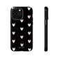 Black heart pattern - tough case