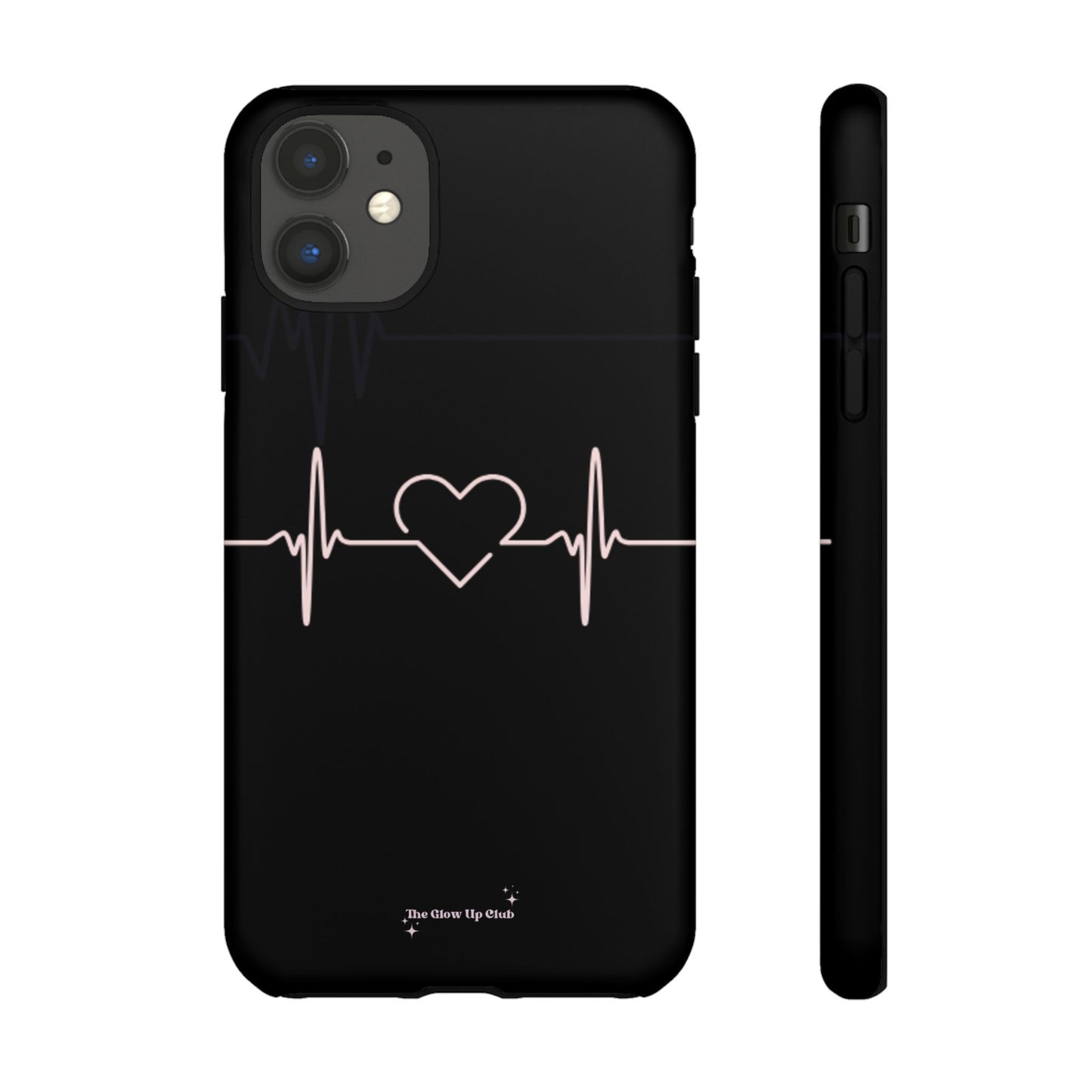 Heart line black - tough case