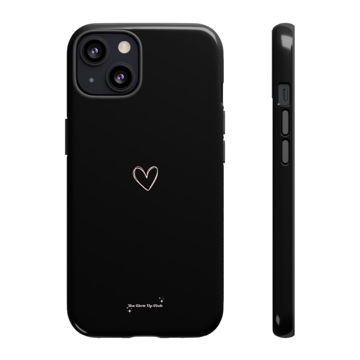 Minimalistic heart black - tough case