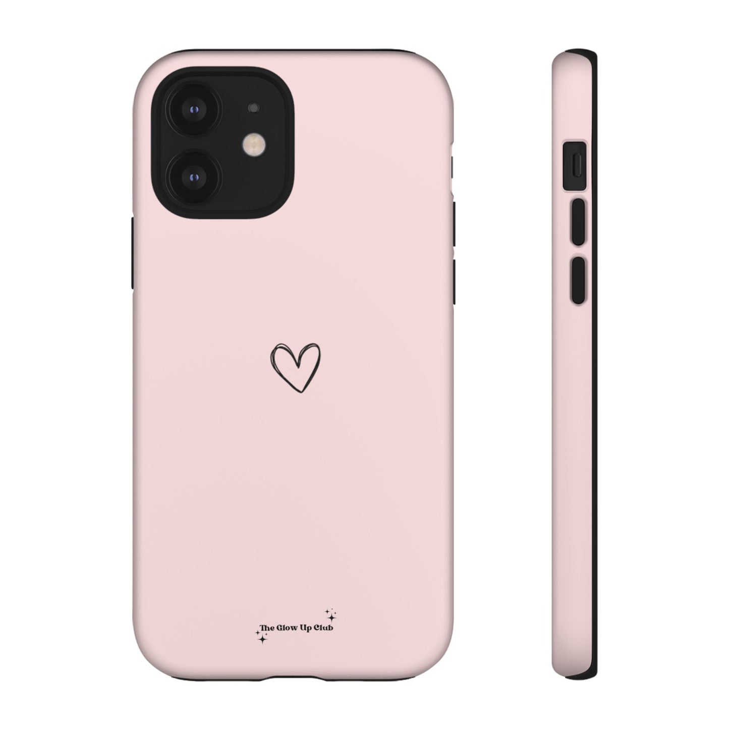 Minimalistic heart pink - tough case