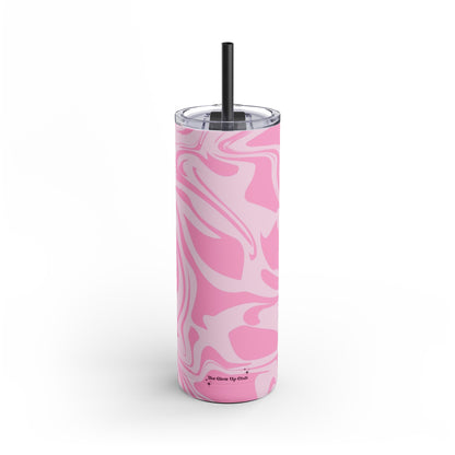 Pink abstract pattern Tumbler, 20oz