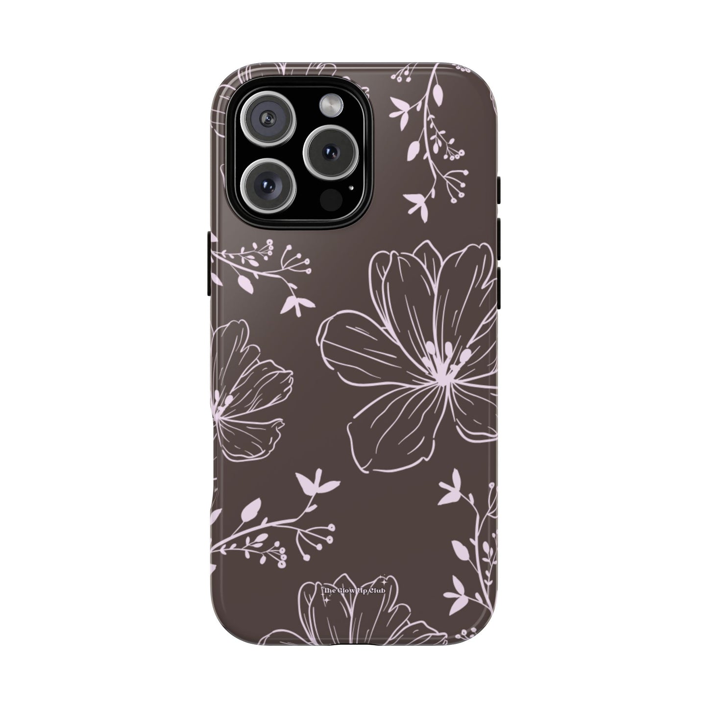 Realistic flowers grey - tough case