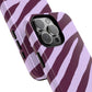 Zebra print purple - tough case